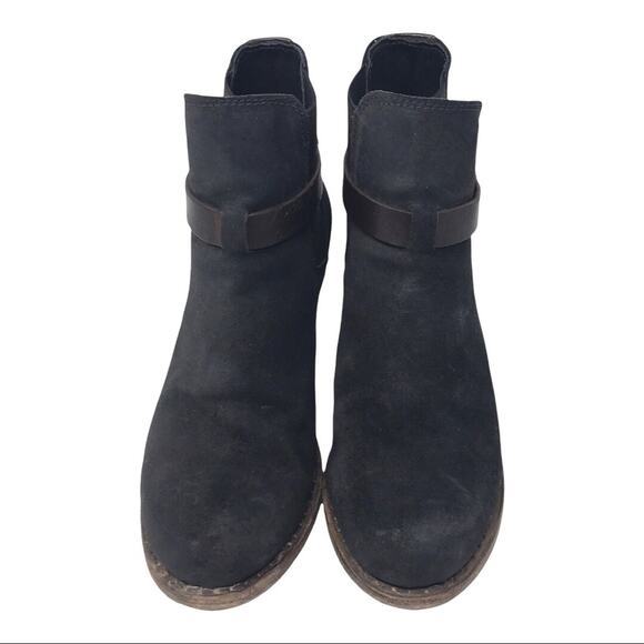rag & bone Durham Chelsea Ankle Booties-Italian Waxed Suede-Size 37.5-US 7 1/2 - Picture 5 of 15